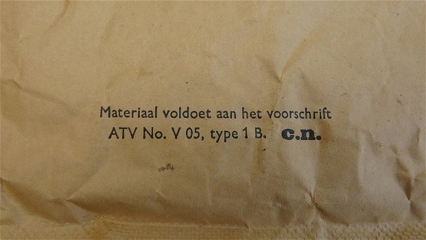 Rantsoen Pakje, GROEP 10-IN-1, Soep Instant Ossestaartsoep, Koninklijke Landmacht, 1961.(Nr.5) - 3