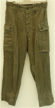 Broek, Gevechts, Uniform, M67, KL, maat: 78-80, 1976.(Nr.1) - 0