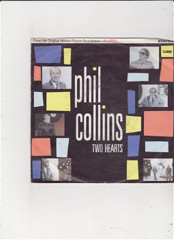 Single Phil Collins - Two hearts - 0
