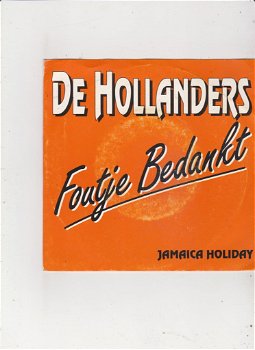 Single De Hollanders - Foutje bedankt - 0