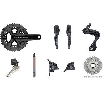 Shimano Dura-Ace Di2 R9250 2x12 34-50 Groupset W/ Disc Brake (RACYCLESPORT) - 0