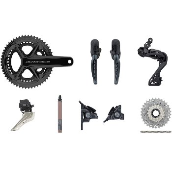 Shimano Dura-Ace Di2 R9250 2x12 40-54 Groupset W/ Disc Brake (RACYCLESPORT) - 0