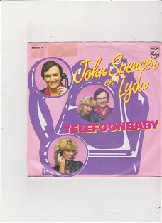 Single John Spencer & Lyda - Telefoonbaby