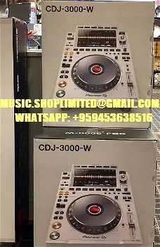 Nieuw Pioneer DJ CDJ-3000-W/ Pioneer DJM-A9 DJ-mixer/ Pioneer CDJ-Tour1/ Pioneer CDJ-2000NXS2
