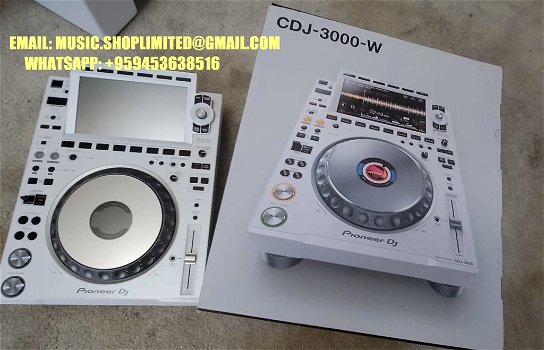 Nieuw Pioneer DJ CDJ-3000-W/ Pioneer DJM-A9 DJ-mixer/ Pioneer CDJ-Tour1/ Pioneer CDJ-2000NXS2 - 3