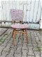 Verkocht ❤️ Vintage stoel, nieuw bekleed - 4 - Thumbnail