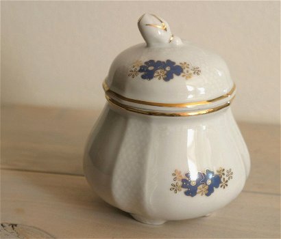 Mooie suikerpot - erika königliches bavarian porzellan - handbeschilderd (hand painted) - 0