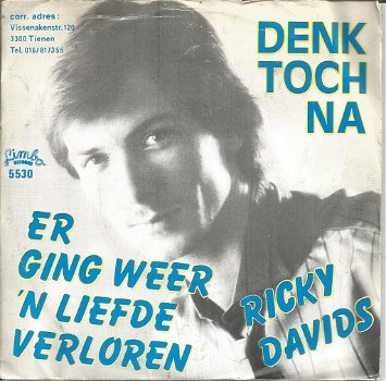 Ricky Davids – Denk Toch Na (1988) - 0