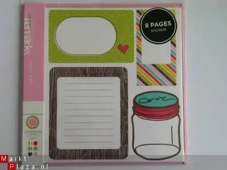 American craft remarks stickerbook journaling color 1 - 0