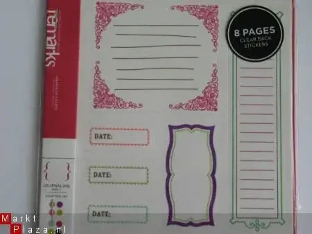American craft remarks stickerbook journaling color 2 - 0