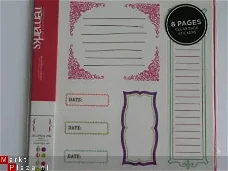 American craft remarks stickerbook journaling color 2