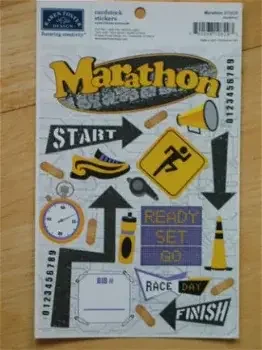 Karen Foster cardstock stickers marathon - 0