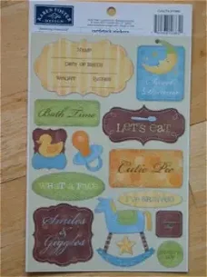 Karen Foster cardstock stickers cutie pie