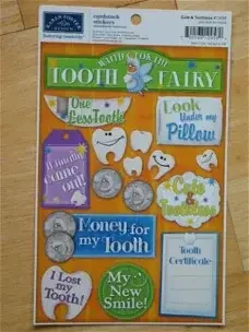 Karen Foster cardstock stickers cute & toothless - 0