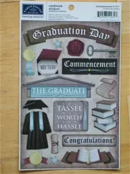 Karen Foster cardstock stickers graduation - 0