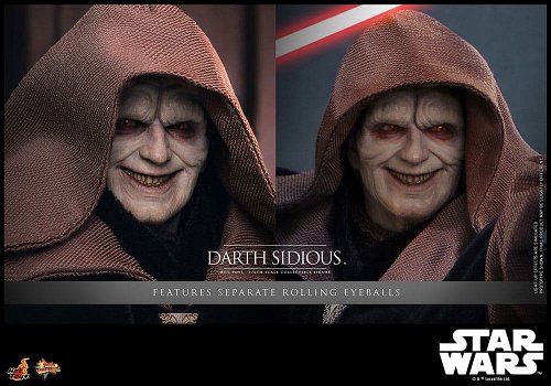 Hot Toys MMS745 Star Wars Revenge Of The Sith Darth Sidious - 6