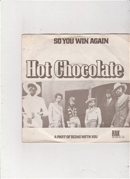 Single Hot Chocolate - So you win again - 0