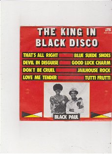 Single Black Paul - The king in black disco