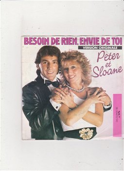 Single Peter et Sloane - Besoin de rien, envie de toi - 0