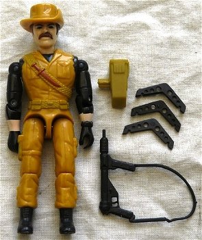 Actiefiguur LANARD, THE CORPS Boomerang Billie (v1), Serie 1-2, 1986.(Nr.1) - 0