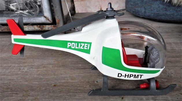 Playmobiel politie helicopter V - 0