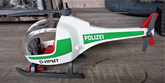 Playmobiel politie helicopter V - 4