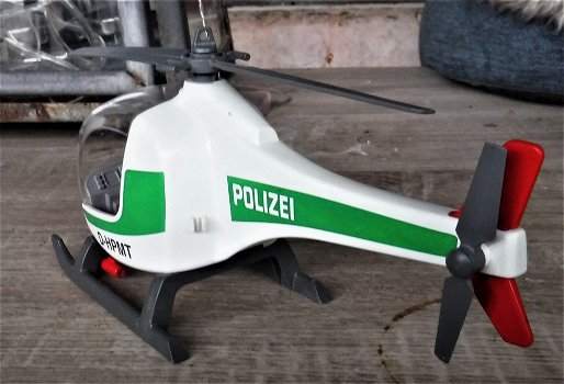 Playmobiel politie helicopter V - 5