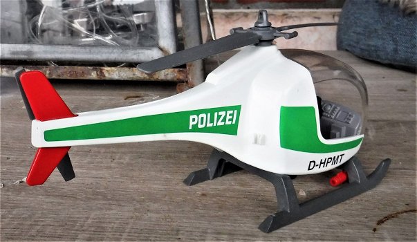 Playmobiel politie helicopter V - 7