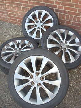 17’’Originele Opel Cosmo Antraciet Meriva Jeep Renegade Fiat 5x110 - 6