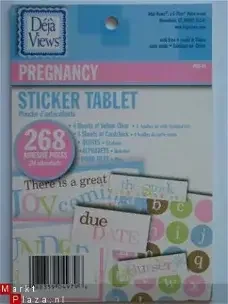 Deja Views sticker tablet (8 vellen) pregnancy - 0