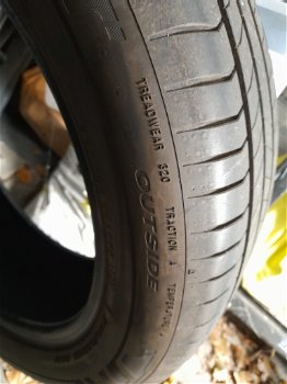 4 zomerbanden 215/55 R18 Nexen Nfera Primus, bijna nieuw - 1