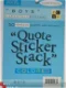 DCWV qoute sticker stack (10 vel) colored boys - 0 - Thumbnail