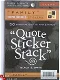 DCWV qoute sticker stack (10 vel) clear family - 0 - Thumbnail