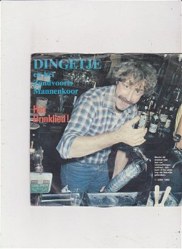 Single Dingetje & Het Zandvoorts Mannenkoor - Het Drinklied - 0
