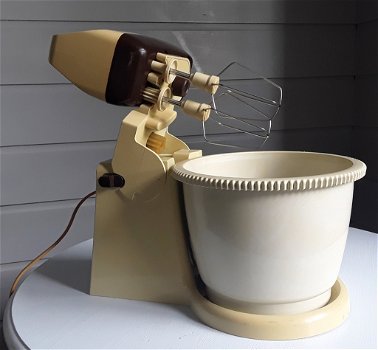 Vintage Moulinex mixer - blender - ronddraaiende kom - 2