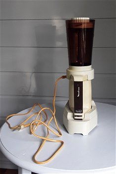 Vintage Moulinex mixer - blender - ronddraaiende kom - 5