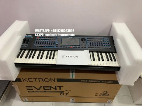Nieuw Ketron EVENT 61-toetsen, Ketron SD80-chromatisch toetsenbord/ Ketron SD60/SD60K, Ketron SD9 - 0
