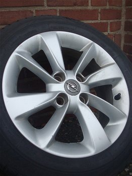 15” ORIGINELE OPEL CORSA ADAM VELGEN STEEK 4x100 - 1