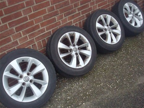 15” ORIGINELE OPEL CORSA ADAM VELGEN STEEK 4x100 - 3