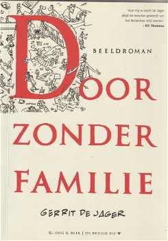 Gerrit de Jager Beeldroman Door zonder familie - 0