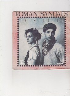 Single Roman Sandals - This is it