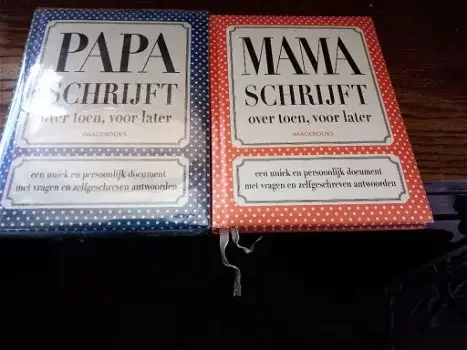 Mama, papa, opa, schrijft over toen, voor later - invulboek - 0