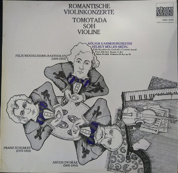 LP - Mendelssohn*Schubert*Dvorak - Tomotada Soh, viool - 0