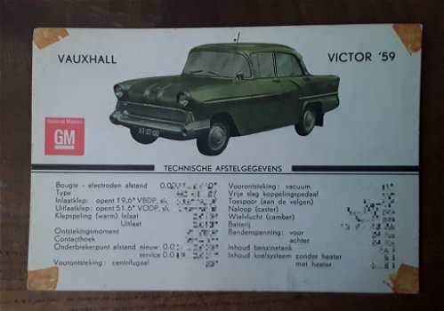 Gm (generaal motors) - vauxhall victor '59 (1959) - 0