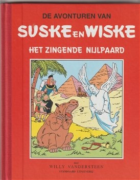 Suske en Wiske 16 Het zingende nijlpaard Hardcover met linnen rug - 0