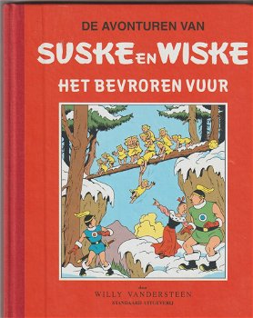 Suske en Wiske 19 Het bevroren vuur HC met linnen rug - 0