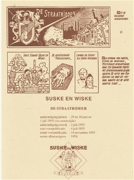 Suske en Wiske 30 De straatridder Hardcover met linnen rug - 1