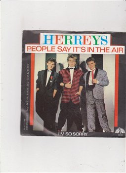 Single Herreys - People say it's in the air - 0