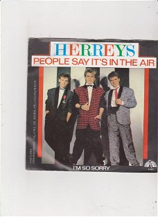 Single Herreys - People say it's in the air