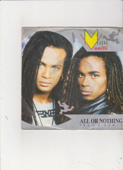 Single Milli Vanilli - All or nothing - 0